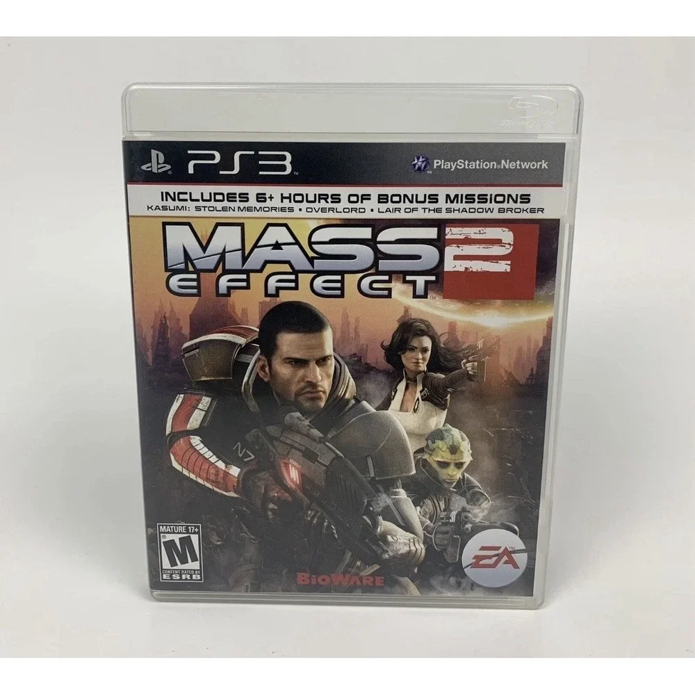 Mass Effect 2 (Sony PlayStation 3 PS3, 2011) Complete Cib [Tested]